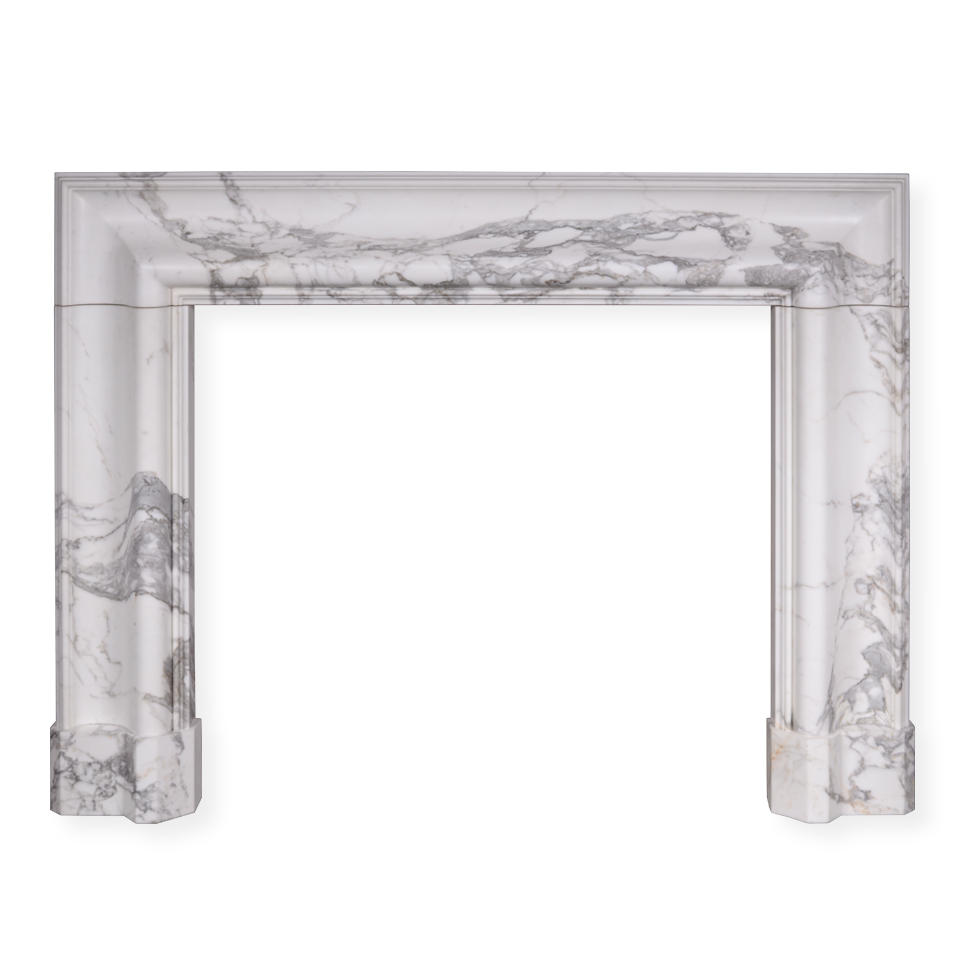 Maison & Maison, modern fireplaces designers, allows you to create your own custom-made fireplace mantel based on the 5th Avenue model.
5th Avenue a custom-made Louis XIV style Bollection  fireplace mantel made out of marble. 