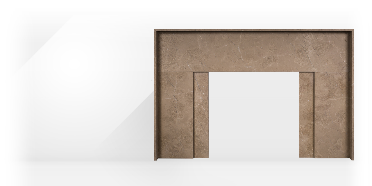Maison & Maison, modern fireplaces designers, allows you to create your own custom-made fireplace mantel based on the 