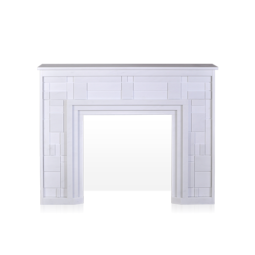 Maison & Maison, modern fireplaces designers, allows you to create your own custom-made fireplace mantel based on the Composition 1F model. Modern marble fireplace.