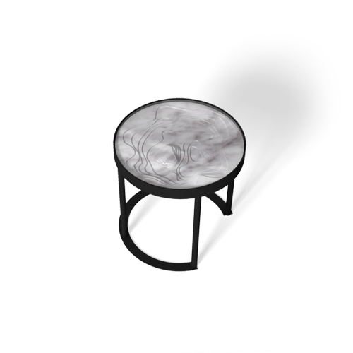 Maison & Maison, marble designers and craftsmen, presents its collection of coffee tables and side tables combining marble with 3D printing with Topography as its theme: Ouest
